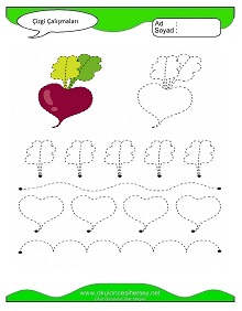 Çizgi Çalışma Sayfaları